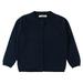 Dadaria Toddler Sweater 12Months-6Years Toddler Girl&boy Baby Infant Kids Autumn And Winter Sweater Candy Color Cardigan Solid Color Small Cardigan Children s Sweater Navy 5 Years Toddler