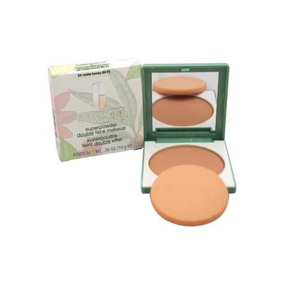 Plus Size Women's Superpowder Double Face Makeup -Dry Combination -0.35 Oz Powder by Clinique in Matte Honey