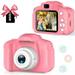 Cfowner Upgrade Kids Selfie Camera Christmas Birthday Gifts for Boys Age 3-9 HD Digital Video Cameras for Toddler Portable Toy for 3 4 5 6 7 8 Year Old Boy with 32GB SD Card