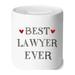 Best lawyer ever Quote Profession Money Box Cerac Coin Case Piggy Bank