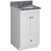 Millwood Pines Lysette 18" Bathroom Vanity Base Only Wood/Solid Wood in White | 34.5 H x 18 W x 18.75 D in | Wayfair