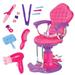 Sophia s Hair Styling Kit with Salon Chair Set for 18 Dolls Pink