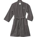 Unisex-Bademantel TOM TAILOR HOME "Kimono" Bademäntel Gr. L, grau (darkgrey) Tom Tailor