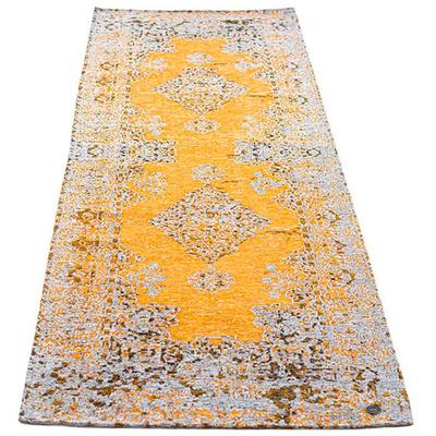 Teppich TOM TAILOR HOME "Funky Orient Kirman" Teppiche Gr. B/L: 75 cm x 290 cm, 5 mm, 1 St., goldfarben Orientalische Muster