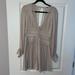 Free People Dresses | Free People Lace Button Taupe Dress Never Worn | Color: Cream/Tan | Size: 0