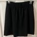 J. Crew Skirts | Jcrew Black Elastic Waist Skirt With Pockets, Size 2 | Color: Black | Size: 2