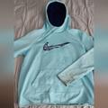 Nike Tops | Nike Light Blue Hoodie | Color: Blue | Size: M