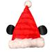 Disney Accessories | Disney Mickey Mouse Quilted Red Santa Hat Christmas | Color: Red/White | Size: Os