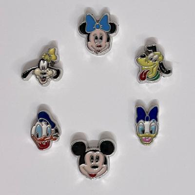 Disney Jewelry | Disney Floating Charms For Living Lockets | Color: Blue/Red | Size: Os