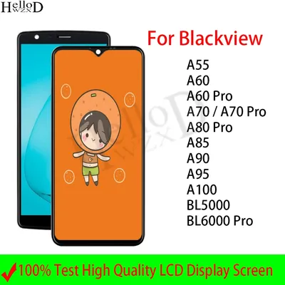 Ensemble écran tactile LCD pour Blackview A55 A60 A80 Pro A70 A85 A90 A95 A100 BL5000 BL6000 Pro