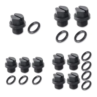 Heavy Duty Drain Plugs with O-Rings Quality PP Material Number SPX1700FG Pool