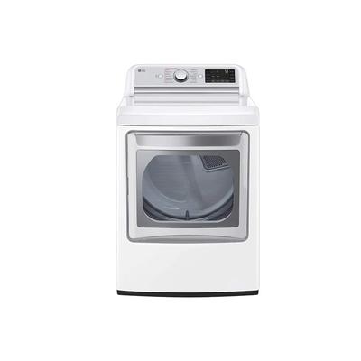 LG LG 7.3 cu. ft. Ultra Large Capacity Smart wi-fi Enabled Rear Control Electric Dryer with TurboSteam