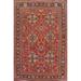 Antique Vegetable Dye Sultanabad Persian Rug Handmade Wool Carpet - 10'7" x 13'11"