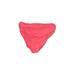 Carmen Marc Valvo Swimsuit Bottoms: Pink Swimwear - Women's Size Small