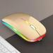 Wireless Mouse G12 Slim LED Rechargeable Wireless Silent Mouse For Laptop 2.4G Portable USB Optical Wireless Computer Mice