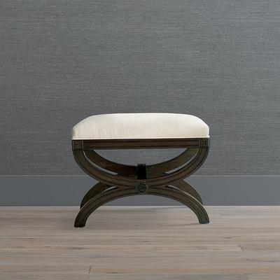 Theo Stool - Taupe Linen Performance in Sable - Frontgate