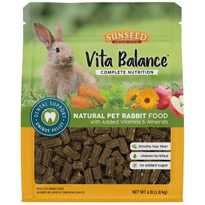 Sun Seed Vita Balance Rabbit Food, 4 lbs.