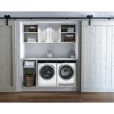 Electrolux 4 Cubic Feet Cu. Ft. Electric Stackable Dryer w/ Reversible Door in White in Gray | 33.5 H x 23.63 W x 24 D in | Wayfair ELFE4222AW