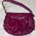 Coach Bags | Coach Mini Zoe Hobo 41856 Handbag Bag Plum Patent Leather | Color: Pink/Purple | Size: Os
