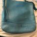 Coach Bags | Coach Purse Model Number K04s-1427 Legacy Teal Pebbled Leather | Color: Blue | Size: Os