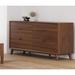 AllModern Tilla 6 Drawer Double Dresser Wood in Brown | 31.5 H x 63 W x 17.75 D in | Wayfair 2A9E81237CF74B79AD814C6DE9D5A1C6