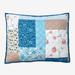 Concord Sham by BrylaneHome in Blue Multi (Size STAND)