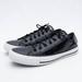 Converse Shoes | Converse Women's All Star Low Top Ctas Ox Black Patent Leather Sneakers Size 7 | Color: Black | Size: 7