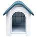 Tucker Murphy Pet™ Dog House Garden Dog Kennel Small Pet Cage Puppy Shelter Polypropylene Plastic House in Blue | 26 H x 23.2 W x 29.5 D in | Wayfair