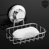 Rebrilliant Soap Dish Metal in Gray | 1 H x 4 W x 5 D in | Wayfair 38E18F8254B943EDA1550E7807654307