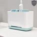 Rebrilliant Kymberlie Electric Detachable Toothbrush Holder Plastic in Blue | 5 H x 6.7 W x 3.3 D in | Wayfair 18E578CFB12C46D3AD7B3C37FA801E20