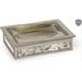 Everly Quinn Soap Dish Glass in Brown | 1.5 H x 6 W x 4.5 D in | Wayfair 105A3D5704514272BA9D6A7873F942CF