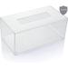 Latitude Run® Tissue Box Cover Plastic in White | 3.9 H x 9.4 W x 5.1 D in | Wayfair 50BD24F4B84340D4ADC825A96612C219