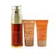 Clarins Skincare Set *Double Serum 50ml + Extra Firming Day Cream 15ml + Extra Firming Night Cream 15ml*