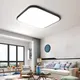 Lustre de plafond à LED Ludesviation grands plafonniers à intensité variable luminaire décor de