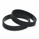 Bracelet de sport en silicone imprimé pour hommes et femmes bracelets en caoutchouc bijoux noirs