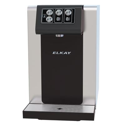 Elkay DSBSH130UVPC Countertop Water Dispenser - Cup Fill, Push Button, 115v, Hot, Chilled, Sparkling, Stainless Steel