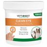 Vet's Best® Clean Eye Dischetti per la pulizia degli occhi del cane - 100 dischetti