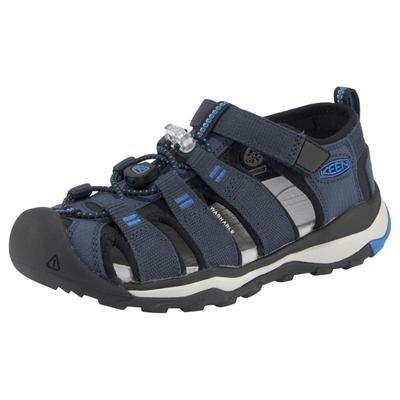 Sandale KEEN "NEWPORT NEO H2", Gr. 32/33, blau (marine), Synthetik, sportlich, Schuhe