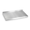 ZORO SELECT 2HGA9 Stainless Steel Wall Shelf, 16"D x 24"W x 11-1/2"H, Silver