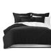 Marcus Black Comforter and Pillow Sham(s) Set