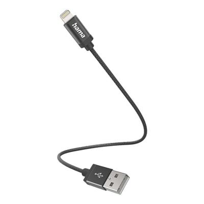 Hama Ladekabel Lightning/USB-A-Stecker 0,2 m grün