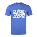 Men's Levelwear Heather Royal Buffalo Sabres Richmond Graffiti T-Shirt