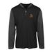 Men's Levelwear Black/Charcoal Arizona Coyotes Spector Quarter-Zip Pullover Top