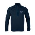 Youth Levelwear Navy St. Louis Blues Cali Insignia Quarter-Zip Pullover Top