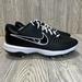 Nike Shoes | Men Nike Alpha Huarache 3 Varsity Low Baseball Cleats Black Ct0829-003 Size 7.5 | Color: Black/White | Size: 7.5