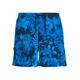 Badeshorts URBAN CLASSICS "Herren Pattern Swim Shorts" Gr. XXL, US-Größen, blau (blue flower) Herren Badehosen Badeshorts