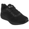 Sneaker SKECHERS "SKECHERS SQUAD", Herren, Gr. 45, schwarz, Textil, Lederimitat, sportlich, Schuhe, für Maschinenwäsche geeignet, Freizeitschuh, Halbschuh, Schnürschuh