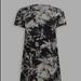 Torrid Dresses | Nwt Torrid Lovesick Destructed Midi Dress Cotton Palms Black | Color: Black/White | Size: 1x