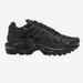 Nike Shoes | Nike Air Max Plus Boy's Grade School Low Top Sneakers Size 3y, Solid Black | Color: Black | Size: 3b