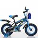 Touch of Venetian 12" 14" 16" Boys Children Bike with Stabilisers Wheels Kids Bike for Ages 3-9 Years Old Blue (16 inch)